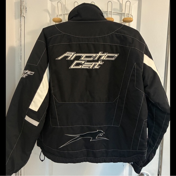 Arctic Cat Black and White Jacket - Picture 2 of 2